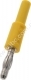 ADA 1056-GE  Adapter - przej. gn.bezp.2mm / wt.4mm, żółty, ELECTRO-PJP, ADA1056GE